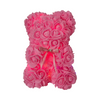 25cm Pink Rose Teddy Bear With Lights